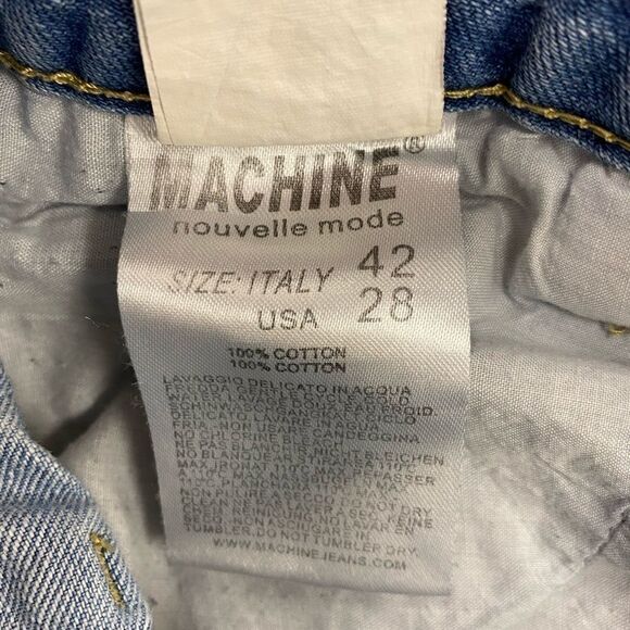 Machine Novelle Mode‎ Low Rise Ripped Capris - Picture 4 of 7